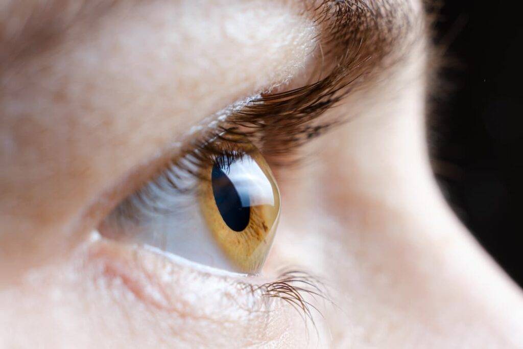 a womans eyes